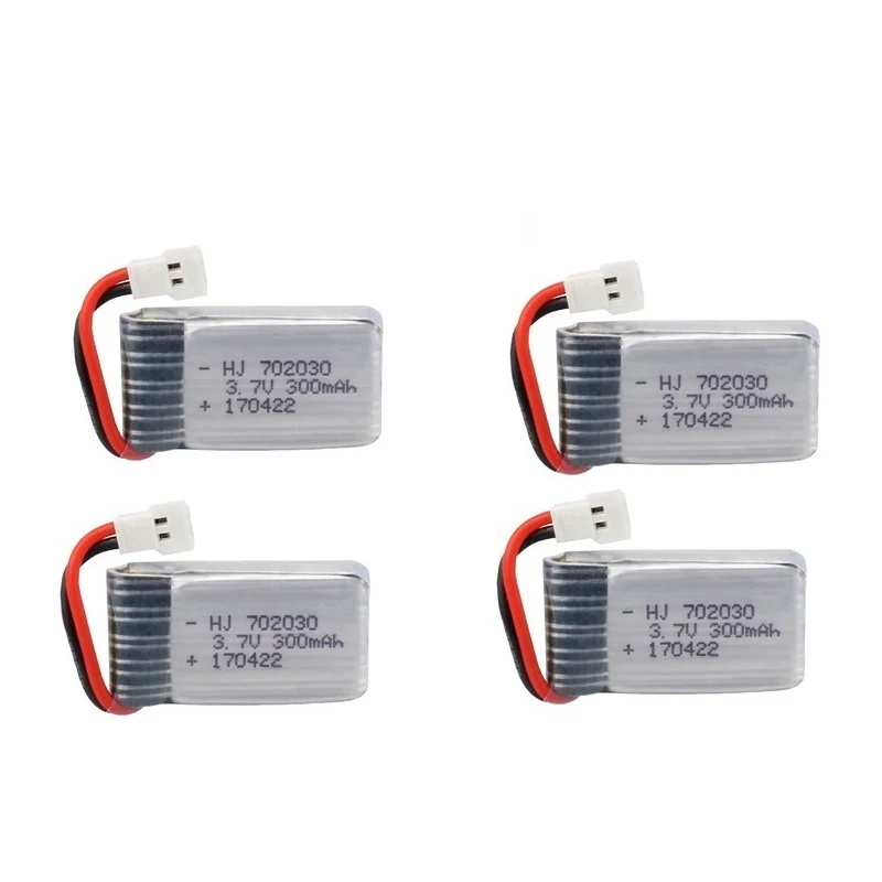 Аккумулятор Lipo 3 7 в 300 мАч для FQ777 FQ17WUdi U816 U830 F180 E55 Hubsan H107 Syma X11C FY530 | Электроника