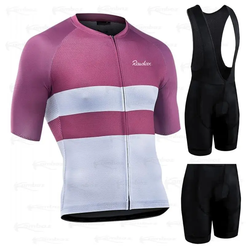 Новинка 2022 комплект велосипедных Джерси Raudax быстросохнущие велосипедные шорты