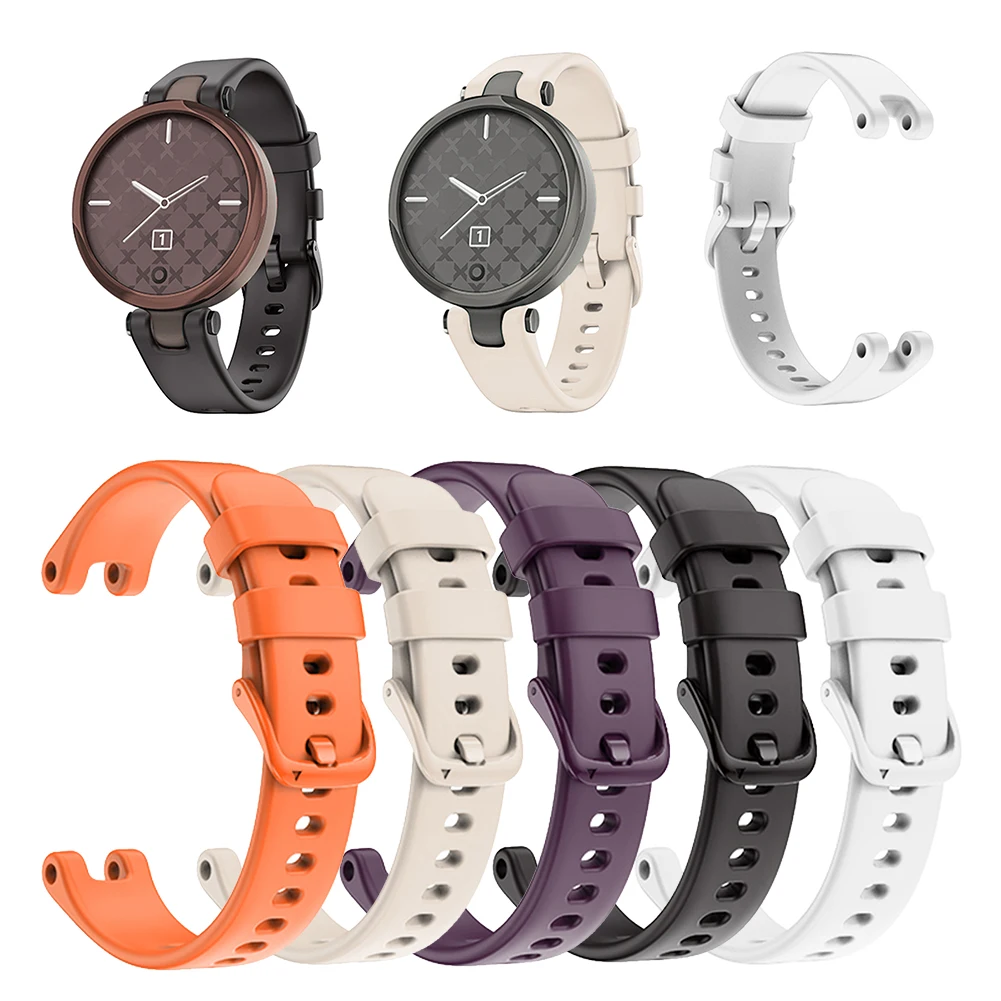 

Sports Silicone Wristbands Bracelet Strap Replacement Watch Band for Garmin Lily Sports Bracelet Smart Watch Accessories