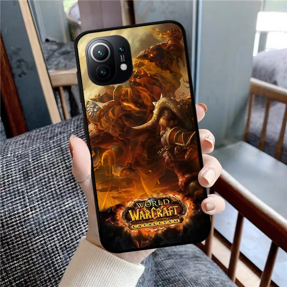Чехол для телефона Warcrafts of World W-WOW Game Xiaomi Mi 5X 8 9 10 11 12 lite pro 10T PocoX3pro PocoM3 Note