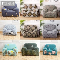 tongdi panting elastic sofa cover soft polyester classical all inclusive stretch decorration slipcover couch for living room