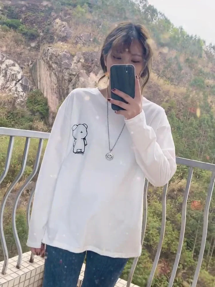 Популярная в этом году модная брендовая американская простая хлопковая футболка