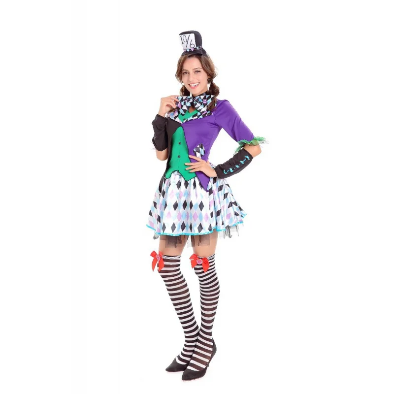 

Halloween Costume for Women Mad Hatter Cosplay Costumes