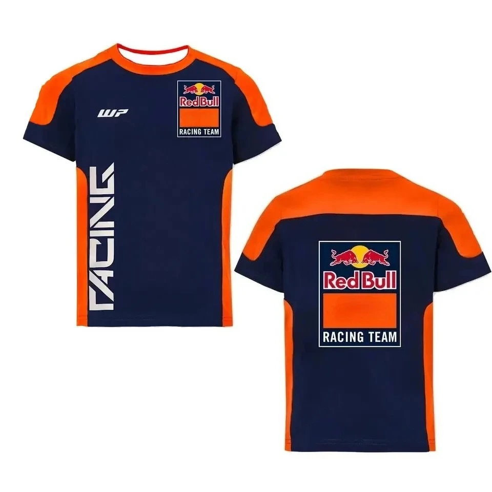 

Футболка Red Bull для гонок на мотоциклах, мужская и женская ограниченная серия, спортивные футболки на открытом воздухе, летние быстросохнущие футболки для отдыха в стиле ретро