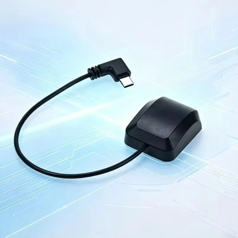 Фото QUESCAN UBX M9 Android внешний USB Type-C GPS GNSS приемник-антенна M9N USB GPS GLONASS Galileo BeiDou USB GNSS донгл для автомобиля №2