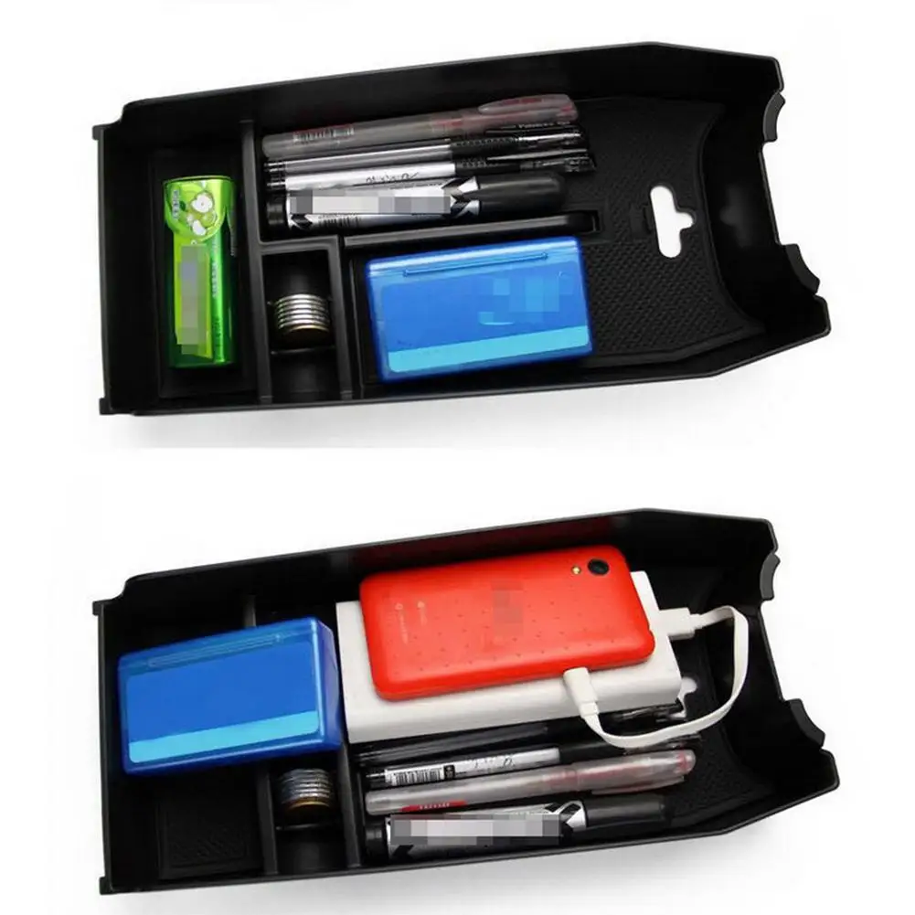 

Car Center Console Armrest Storage Box Organizer Tray Interior Styling Accessories Compatible For Class E