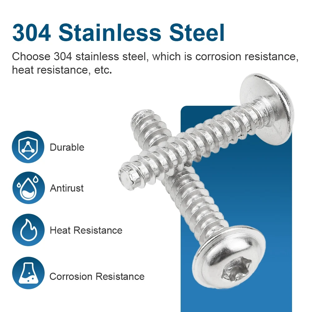 

Саморезы Torx нержавеющая сталь Howsheng M2 M2.6 M3 M4 M5
