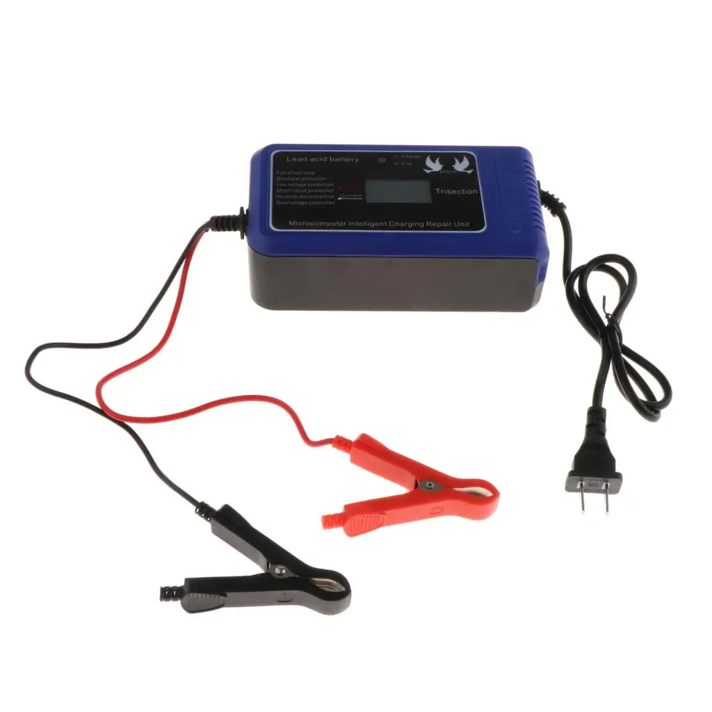 

10A Battery Charger Pulse Repair Car Motocycle Battery Charger Universal for ATV