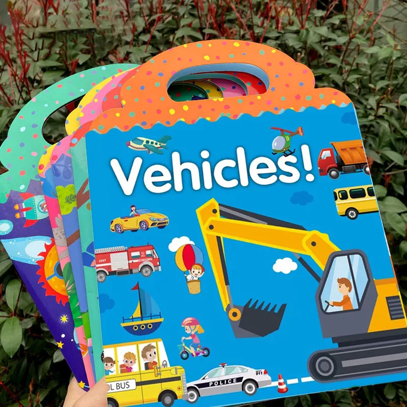 Новые детские наклейки в виде сцены