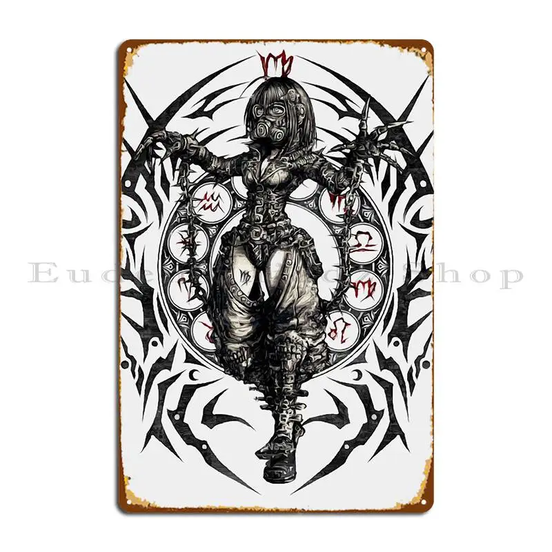 

Знак знака Девы зодиака, металлический знак, персонализированный постер для паба, клуба, бара, творчества, жестяной знак