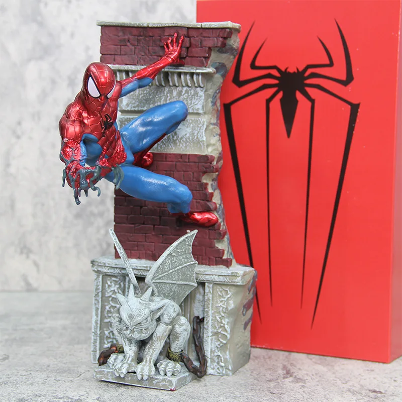 

Figural Disney Marvel Spider-Man: Far From Home Spiderman Figure Collectible Toy Model Statue Doll Toys