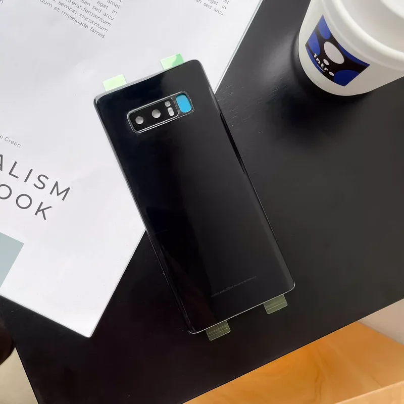 Замена стекла задней крышки для Samsung Galaxy Note 8 SM-N9500 n950f n9508 крышка батарейного