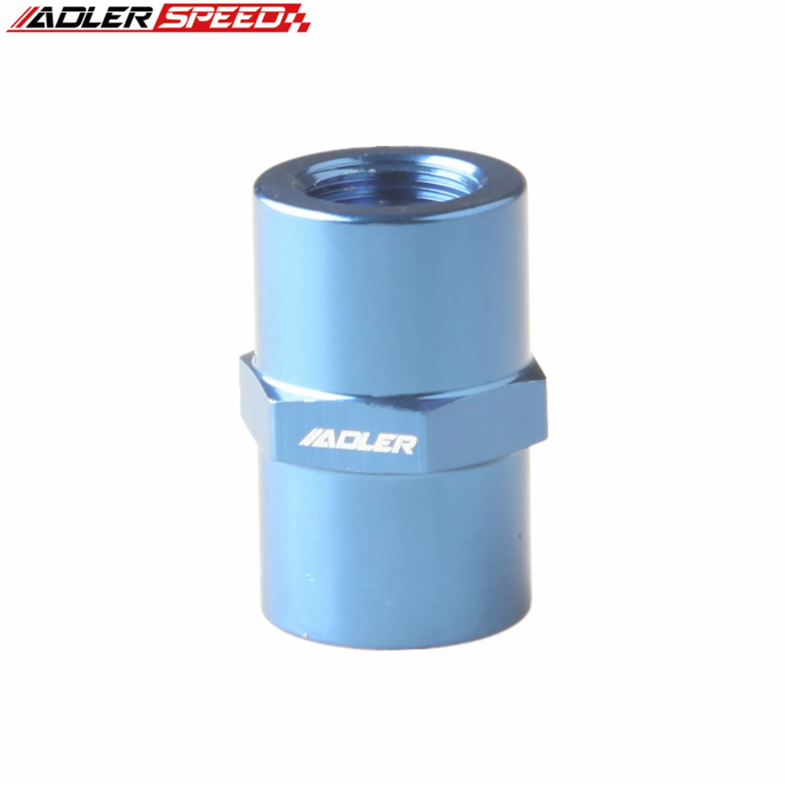 Прямой Алюминиевый переходник с внутренней резьбы на внутреннюю резьбу NPT 1/8 дюйма/1/4 дюйма/3/8 дюйма/1/2 дюйма/3/4 дюйма