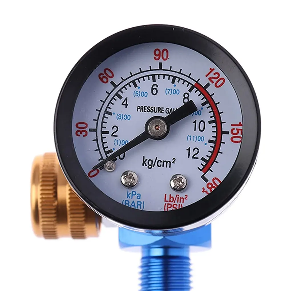 Universal G1 4 Regulator 0-12Bar Air Pressure Gauge Control Switch