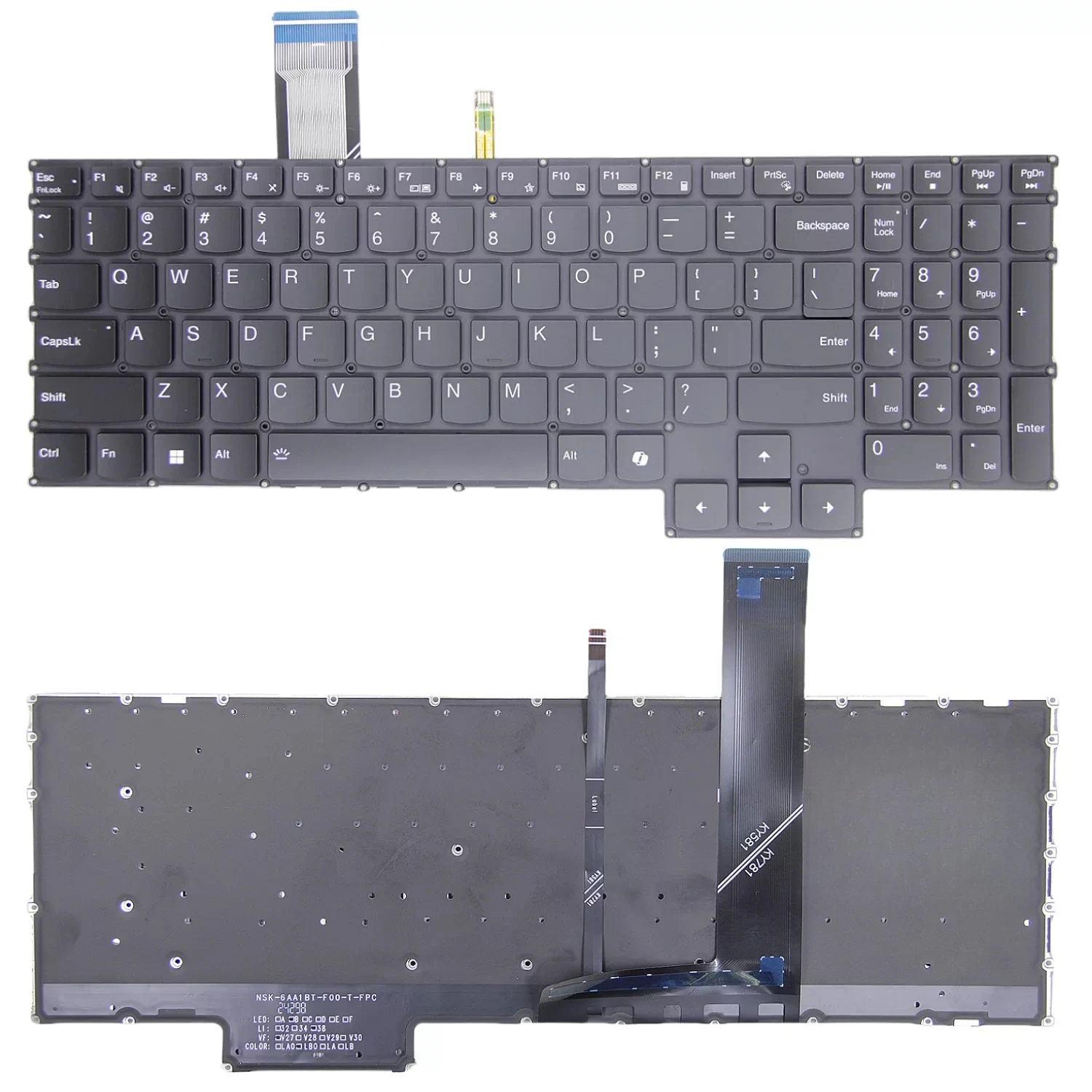 Фото Для Lenovo R9000P Y9000P Y7000 R7000 AHP9 ARP9 IRX9 ARX9 клавиатура с подсветкой №1