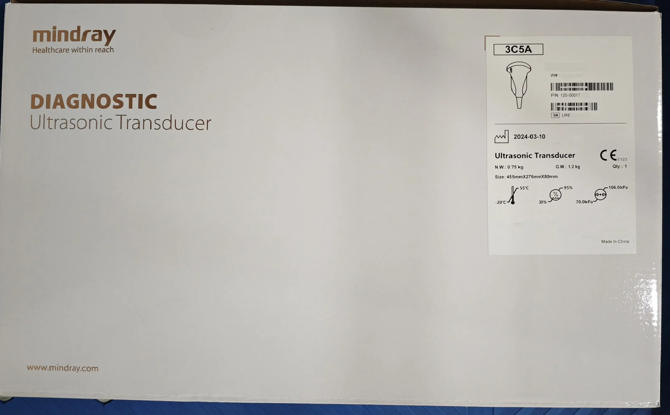 Mindray 3C5A SC6-1E 3C5P 35C50EB Преобразователь изогнутой массивы Выпуклый ультразвуковой
