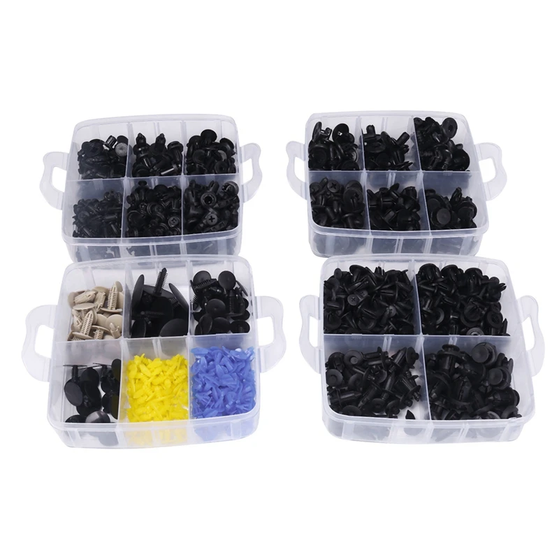 

1950 Pcs Plastic Car Fender Retainer Different Fasteners Clip Moulding