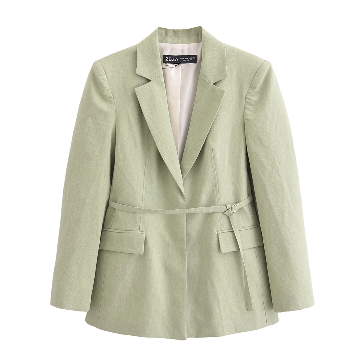 Новый женский модный и повседневный Универсальный однотонный пикантный костюм с