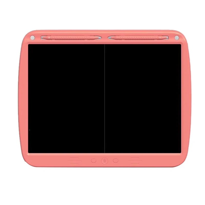 

1 Set Split Screen Writing Board LCD Single Color Electronic Painting Board Drawing Board Handwriting Pad Pink