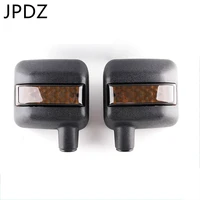 2 PCS LED Rearview Side Mirror Housing Turn Signal Light for Jeep Wrangler JK JL 2007-2018