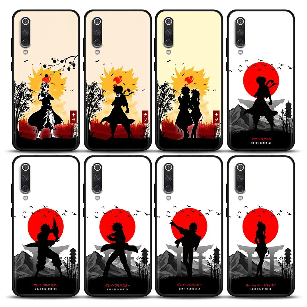 

Fairy Tail Anime Comic Phone Case For Xiaomi Mi A2 8 9 SE 9T 10 10T 10S CC9 E Note 10 Lite Pro 5G Cover Fundas Coques Shell Capa