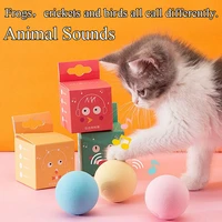 smart cat toys interactive cat ball toys plush electric catnip sound cat selfplaying kitten toy pet ball pet supplies products