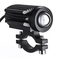 60w 6000lm motorcycle auxiliary lamps mini round work driving pod lights for offroad truck suv boat led fog lights for