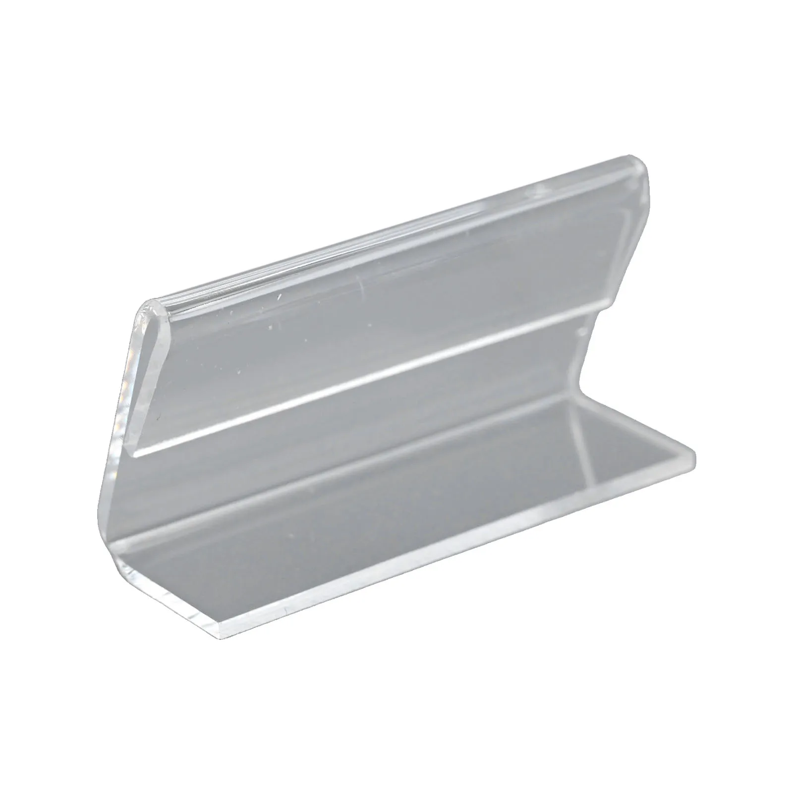 40/50 шт. 2x4 см прозрачная акриловая треугольная витрина для визиток фотографий