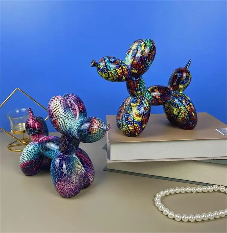 

Украшение воздушный шар собака из смолы креативная простая гостиная Настольный ТВ шкаф домашнее ремесло мягкое украшение