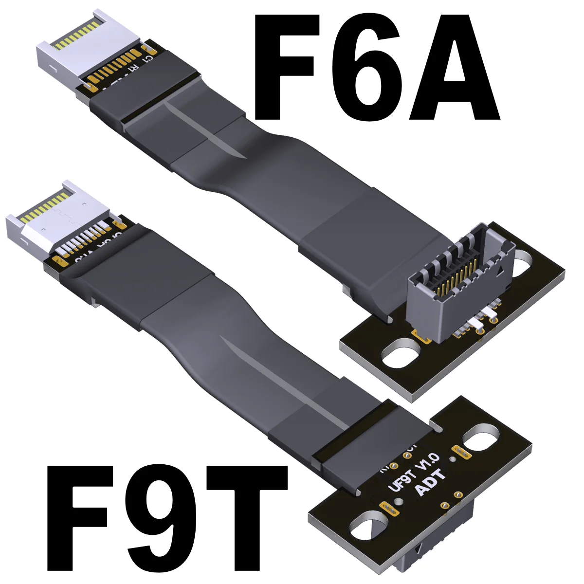 

USB3.2 extension cable with screw hole type-e public to type-e female interface motherboard front and rear chassis