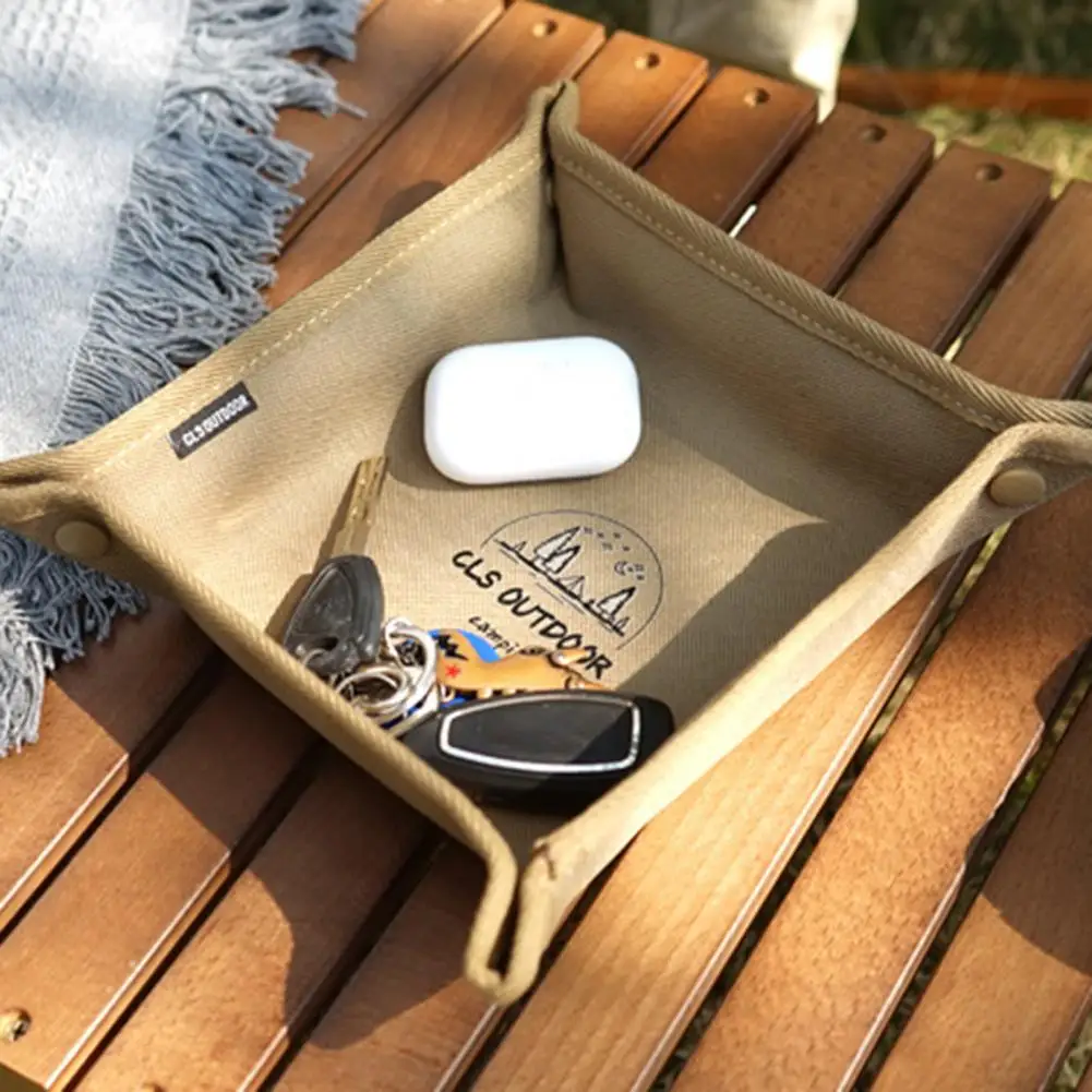 

Портативный поднос с окантовкой Удобный для переноски универсальный аксессуар для кемпинга