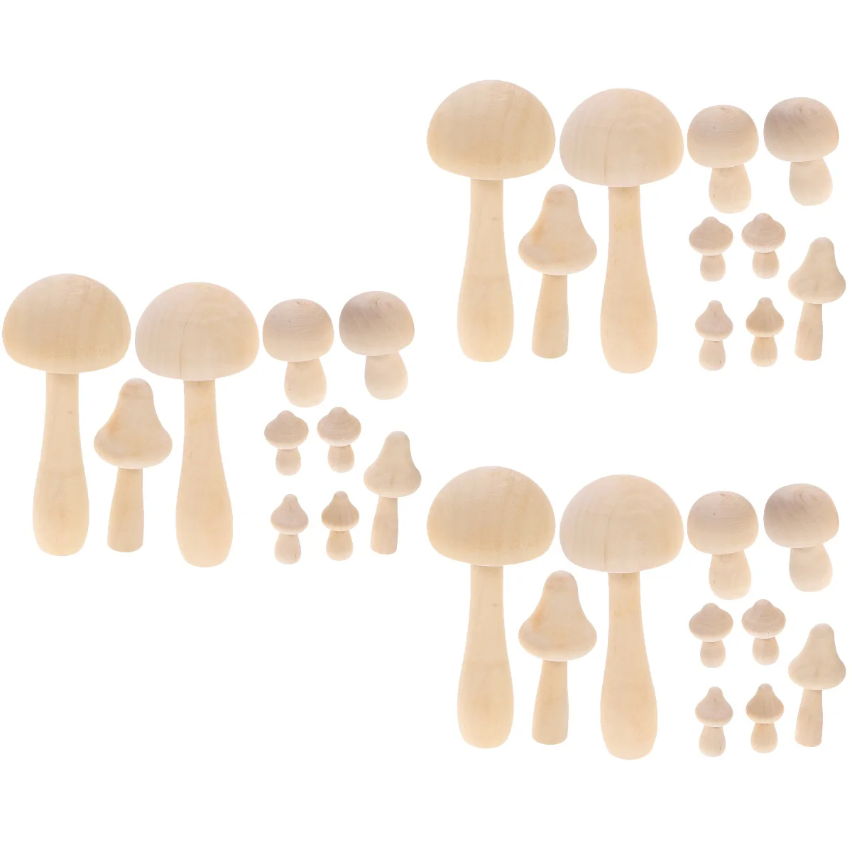 

30 Unpainted Mushroom Crafts DIY Graffiti Mushroom Adornments