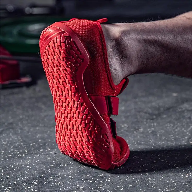 Powerlifting Deadlift Sumo Slippers Yoga Gym Beach Sports Shoes Sumo Sole Portable Sneakers Soft Bottom Training Footwear