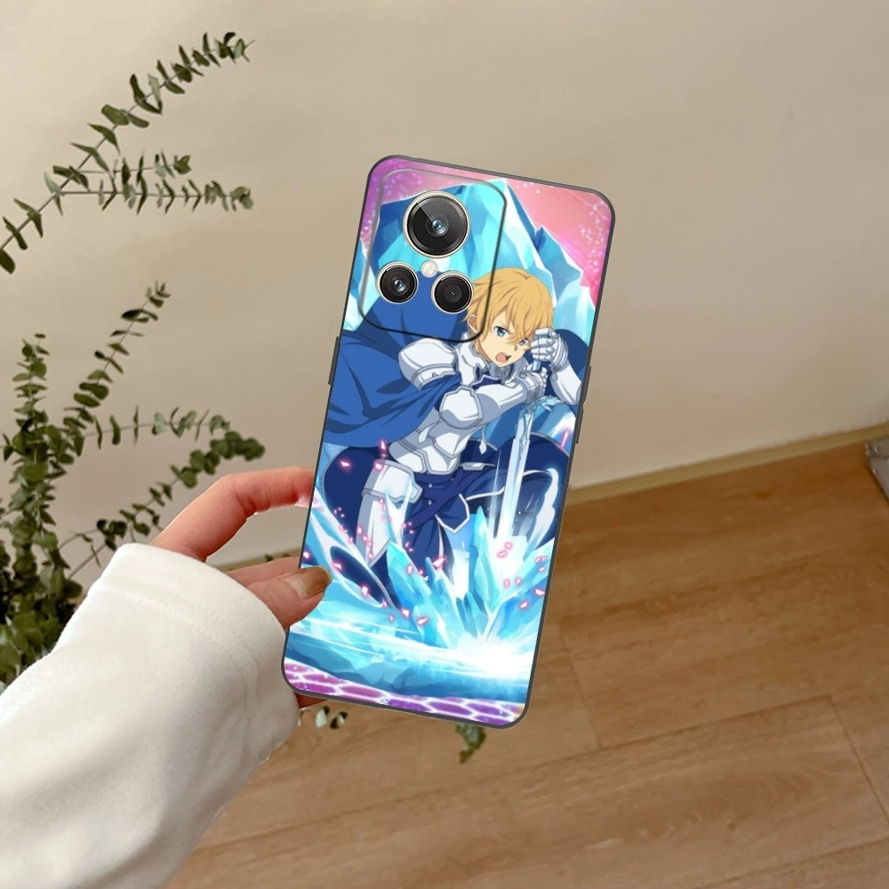 Элегантный сотовый телефон SAO Eugeo модель телефона для Realme GT 2 9i 8i 7i Pro X50 X2 C35 C21 C20 C11 C3