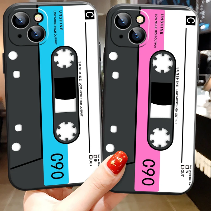 

Tape Cartoon Pictures Phone Case For iPhone 12 13 11 Pro 6 7 8 12 Mini XR X XS 12 Pro MAX SE 2020 13 Pro Protective Case Carcasa