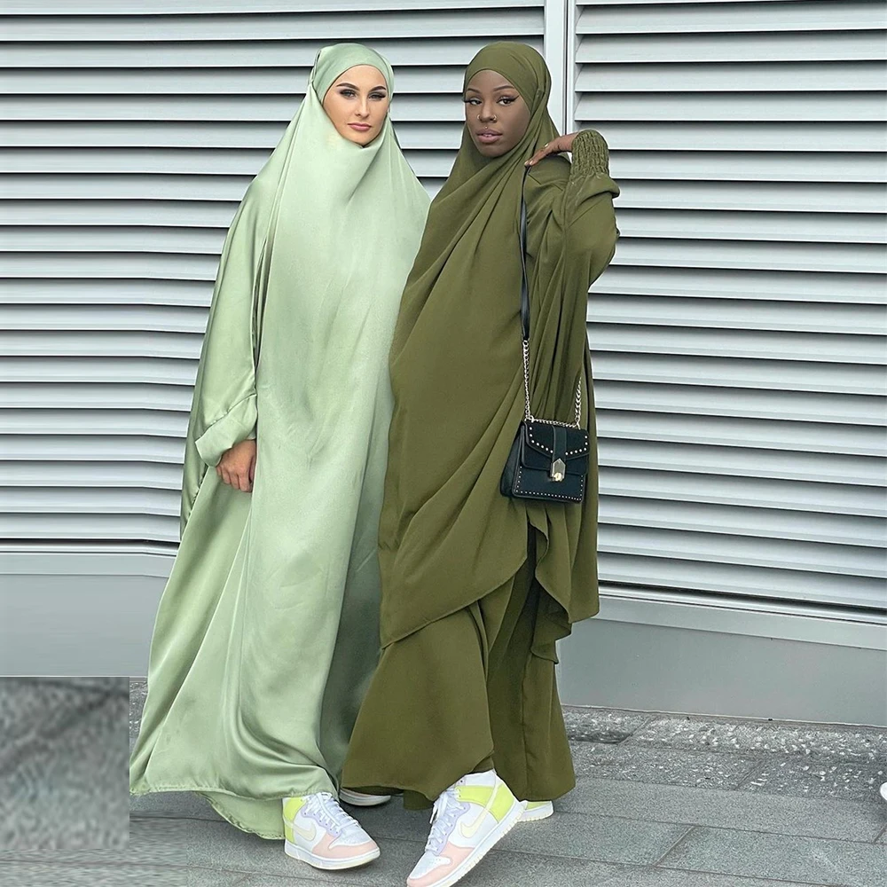 Молитвенная одежда Рамадан ИД женское платье с капюшоном блестящее |