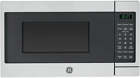 

Microwave Oven | 0.7 Cubic Feet Capacity, 700 Watts | Kitchen Essentials for the Countertop or Dorm Room | Stainless Steel Home