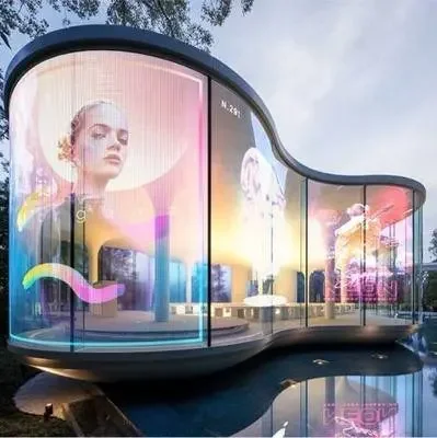 Прозрачный гибкий светодиодный дисплей Yake P3.91