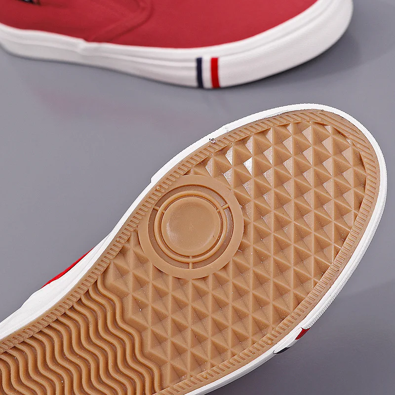 Модные мужские холщовые туфли с низким верхом Молодежная Спортивная маленькая