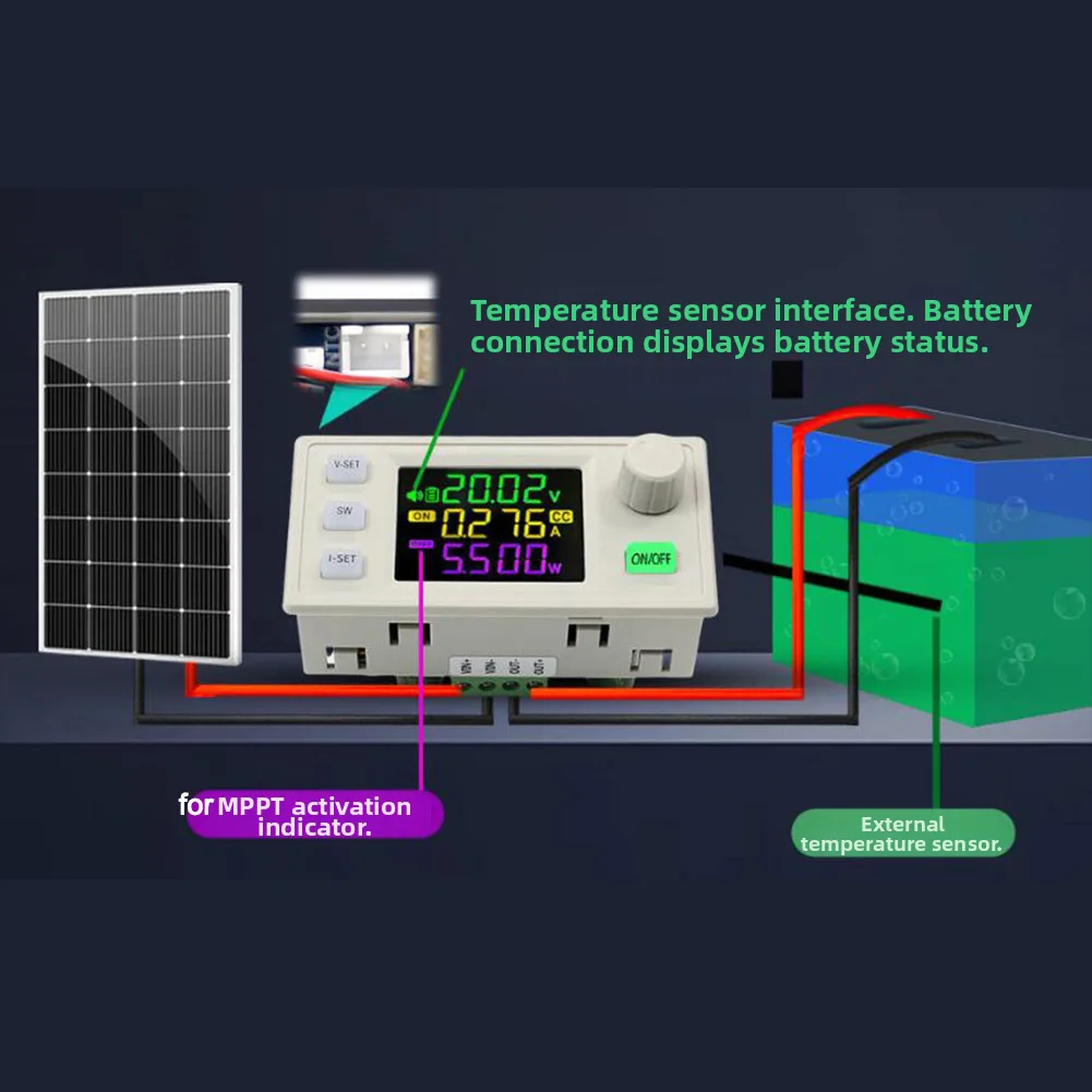 Фото Регулируемый преобразователь постоянного тока SK120X с функцией MPPT для измерительных приборов и аксессуаров №4