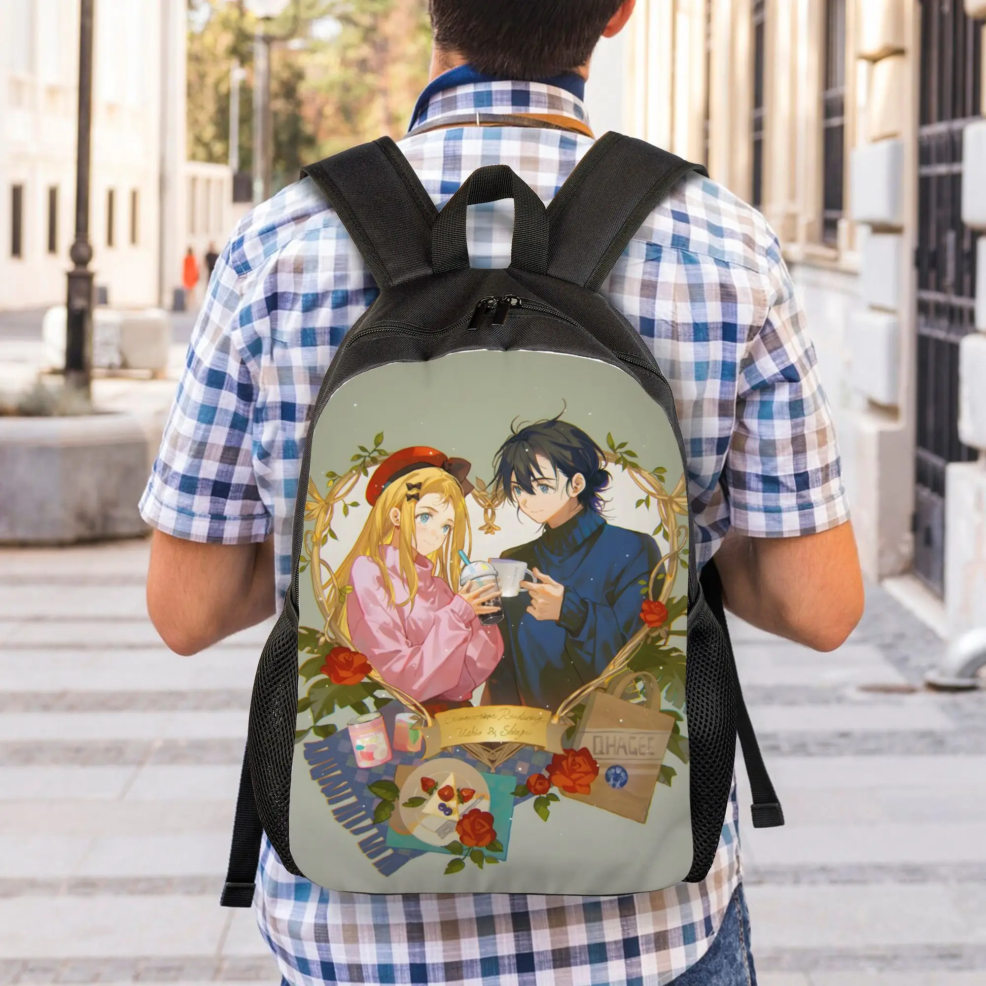 Фото Рюкзак Summer Time Rendering Daypack Shinpei & Ushio Date (1 шт.) – Новинка к началу нового учебного года №5