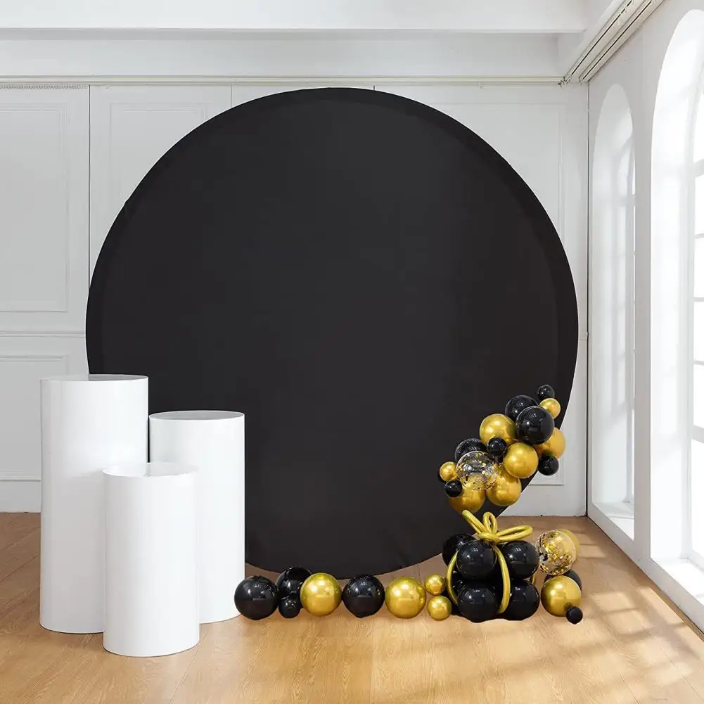 

Birthday Party Decoration Reusable Round Backdrop Covers for Photography Props Weddings Parties Home Decor for Portraits Baby