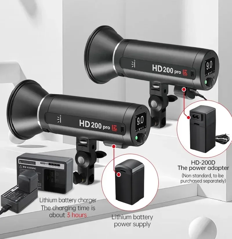 Внешняя вспышка Speedlite 200 Вт TTL 2 4G HSS карманный стробоскоп с сумкой для Canon Nikon Sony Olympus