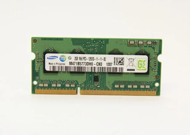 

2GB 1RX8 PC3-12800S-11-11-B2 M471B5773DH0-CK0 Notebook Memory