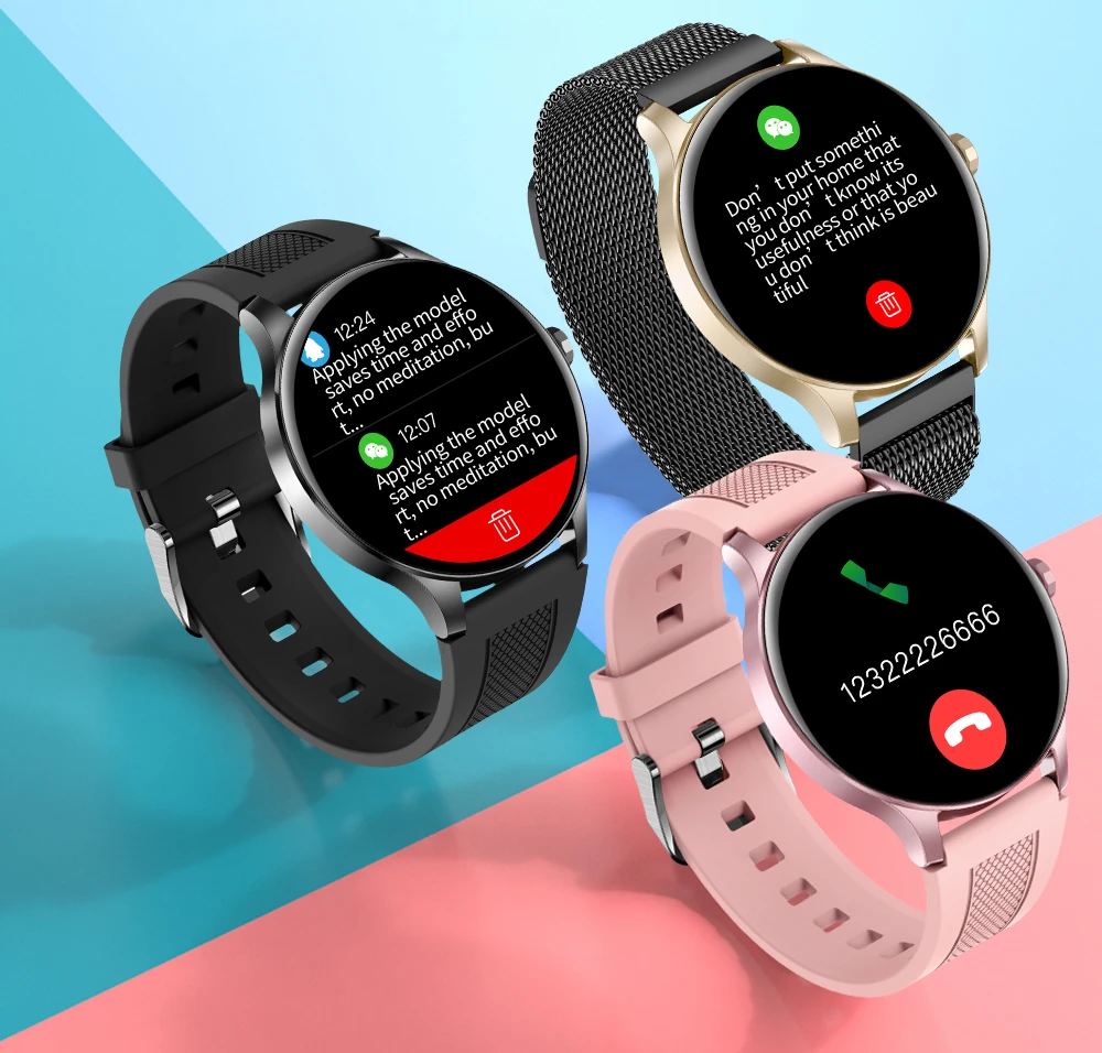 Men Smart Watch NY20 Sports Fitness Tracker Heart Rate Blood Pressure Oxygen Monitoring Women Smartwatch Clock