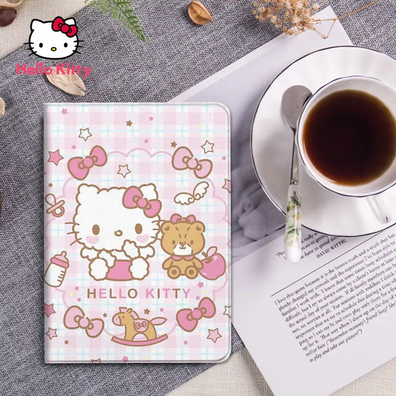 

Hello Kitty Apple Tablet PC ipad case Is Suitable for IpadMINI1/2/3/4/5/6pro2018 /2017 ipad case