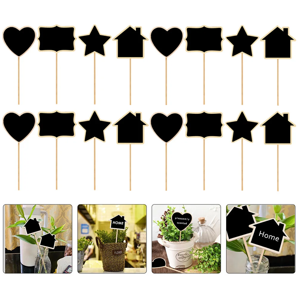 

Potted Garden Stake Ornaments Supplies Flower Bed Inserts Tags Decorations