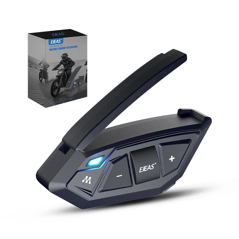 Полнодуплексная bluetooth-гарнитура для мотоциклетного шлема 20 водителей