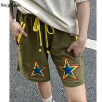 juicy apple pants embroidery shorts american basketball hip hop short pants 2022 summer women sweatpants clothes cargo trousers