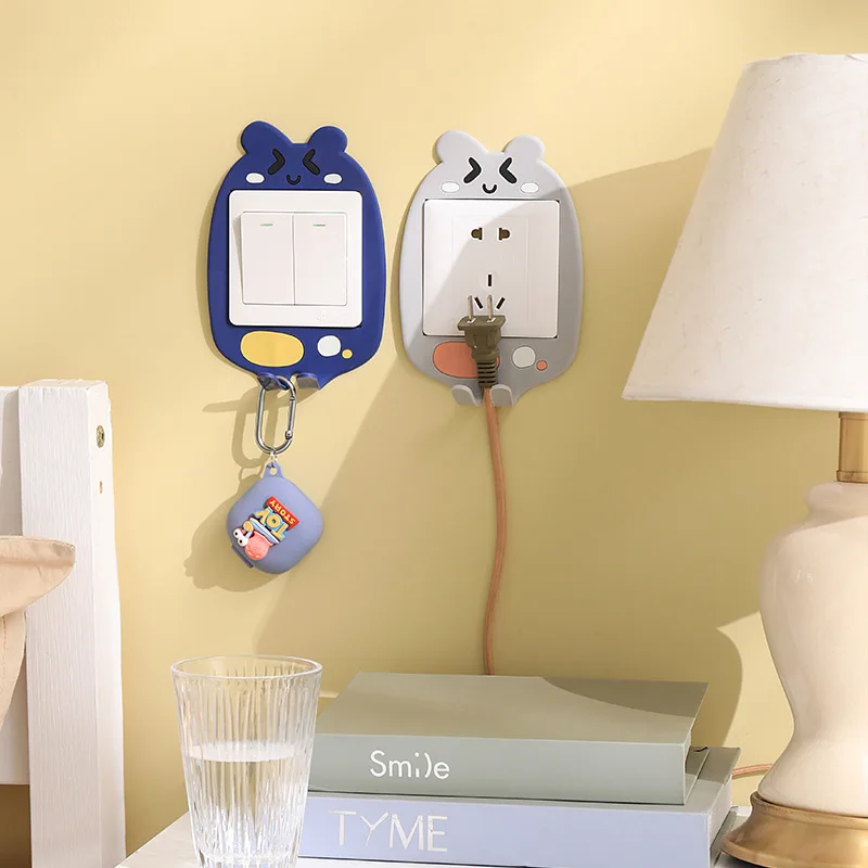 Светящийся выключатель оболочка комнатный декор 3D силиконовый переключатель